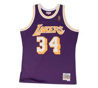 Mitchell & Ness Maglia Swingman Road Los Angeles Lakers 1996-97 Shaquille O'Neal