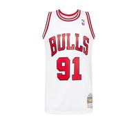 Mitchell & Ness Maglietta 'NBA Chicago Bulls Dennis Rodman' rosso fuoco / nero / bianco Uomo Mitchell & Ness S rosso fuoco / nero / bianco