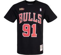 Mitchell & Ness Maglietta NBA Dennis Rodman Chicago Bulls, Nero , L