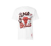 Mitchell & Ness Maglietta 'NBA HWC PLAY BY PLAY BULLS' rosso sangue / nero / bianco Uomo Mitchell & Ness M rosso sangue / nero / bianco