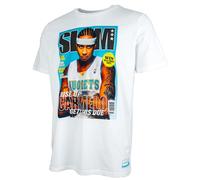 Mitchell & Ness Maglietta NBA Slam Cover, Denver Nuggets, bianco, M