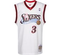 Mitchell & Ness Maglietta 'NBA Swingman Philadelphia 76ers - Allen Iverson' blu / rosso / nero / bianco Uomo Mitchell & Ness M blu / rosso / nero / bianco