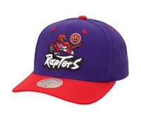 Mitchell & Ness NBA All In 2.0 - Berretto Snapback Toronto Raptors Viola/Rosso, viola., Taglia unica