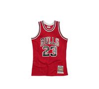 Mitchell & Ness NBA Authentic Jersey Chicago Bulls 1985-86 Michael Jordan #23 men Jerseys black in taglia:XL