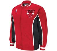 Mitchell & Ness NBA Authentic Warm Up Jacket Chicago Bulls 1992-93 men Team Jackets|Track Jackets red in taglia:M