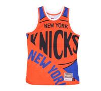 Mitchell & Ness - NBA Big Face Canotta Blu - - Sport - Uomo - Multicolore - S