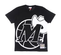 Mitchell & Ness - NBA Big Face Tee Nero - - Tops - Uomo - Nero - S