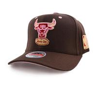 Mitchell & Ness NBA Brown Sugar Bacon Classic Red Snapback Cap Chicago Bulls, marrone, Taglia unica