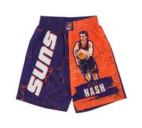 Mitchell & Ness - NBA Burst Mesh Pantaloncini da basket - - Sport - Uomo - Multicolore - L
