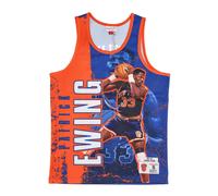 Mitchell & Ness - NBA Burst Mesh Tank Top - - Sport - Uomo - Multicolore - S