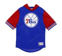 Mitchell & Ness - NBA Buzzer Beater Mesh Hoody - -Sport -Uomo -Blu -M