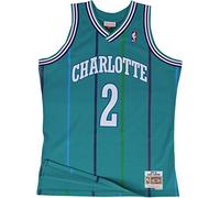 Mitchell & Ness NBA Charlotte Hornets Larry Johnson 1992 - Maglia da Corsa Swingman