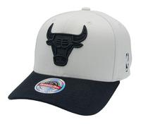 Mitchell & Ness NBA Cool Grey Pop Visor Classic Red Snapback - Chicago Bulls, Cool Grey Bulls, Taglia unica