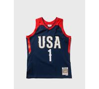 Mitchell & Ness NBA DARK JERSEY ALL-STAR 2017 DEVIN BOOKER #1 men Jerseys blue in taglia:S