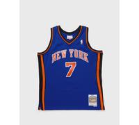 Mitchell & Ness NBA DARK JERSEY NEW YORK KNICKS 2010 CARMELO ANTHONY #7 men Jerseys blue in taglia:L