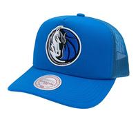 Mitchell & Ness NBA Evergreen Trucker, taglia unica, Blu, Dallas Mavericks, Taglia unica