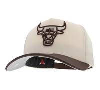 Mitchell & Ness NBA Fashion Basic 2T Pro Snapback - Berretto da baseball Chicago Bulls, color crema