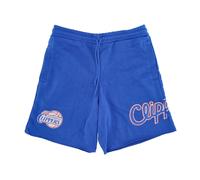 Mitchell & Ness - NBA Game Day French Terry Shorts - - Shorts - Uomo - Blu - L