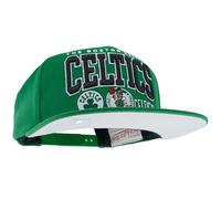 Mitchell & Ness NBA/HWC Champ Stack Cappellino Snapback da Baseball - Boston Celtics, Verde, 100% Poliestere, Regolabile, Uomo, Donna, Bambino, Unisex, Primavera, Estate, Autunno, Inverno