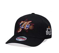 Mitchell & Ness NBA/HWC - I love This Game - Classic Red Snapback Cap, Philadelphia 76ers, nero, Taglia unica