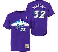 Mitchell & Ness NBA HWC Name & Number Tee - Utah Jazz Karl Malone