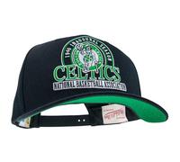 Mitchell & Ness NBA Inaugural Team Pro Crown Snapback Cappellino da Base, regolabile, Uomo, Donna, Bambini, Unisex, Primavera, Estate, Autunno, Inverno, BOSTON CELTICS - Nero, Taglia unica