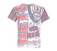 Mitchell & Ness - NBA Jumbotron 2.0 Tee Hardwood Classics - - Tops - Uomo - Multicolore - S