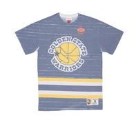 Mitchell & Ness - NBA Jumbotron 3.0 Tee Golden State Warriors - - Tops - Uomo - Multicolore - M