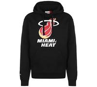 Mitchell & Ness NBA Miami Heat Team Logo Felpa da uomo, nero, M