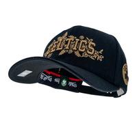 Mitchell & Ness NBA Morning Haze Classic Red Snapback Basecap - Boston Celtics, nero/oro, regolabile, uomo, donna, bambino, unisex, primavera, estate, autunno, inverno