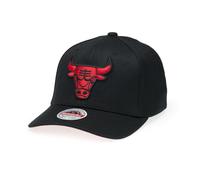 Mitchell & Ness NBA/NHL Inferno Classic Red Snapback Cap - Nero Rosso Regolabile Uomo, Donna Bambini Unisex Primavera Estate Autunno Inverno