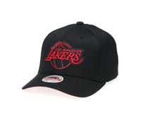 Mitchell & Ness NBA/NHL Inferno Classic Red Snapback Cap - Nero Rosso Regolabile Uomo, Donna Bambini Unisex Primavera Estate Autunno Inverno, LOS ANGELES LAKERS - Nero/Rosso, Taglia unica