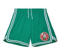 Mitchell & Ness NBA - Pantaloncini sportivi da uomo, con logo vintage, Boston Celtics, nero, L