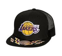 Mitchell & Ness NBA Recharge Trucker Cap Los Angeles Lakers, nero, taglia unica, Nero , Etichettalia unica