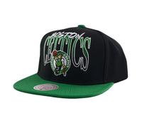 Mitchell & Ness NBA Rise Up Snapback Cap Boston Celtics, Nero , Taglia unica