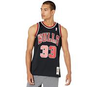 Mitchell & Ness NBA Swingman Alternate Jersey Bulls 97 Scottie Pippen Nero MD, nero, M