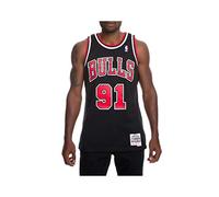 Mitchell & Ness NBA Swingman Jersey 2.0 Chicago Bulls (D. Rodman #91 - Black, XL)