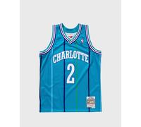 Mitchell & Ness NBA Swingman Jersey Charlotte Hornets Road 1992-93 Larry Johnson #2 men Jerseys blue in taglia:XL