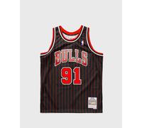 Mitchell & Ness NBA Swingman Jersey Chicago Bulls Alternate 1995-96 Dennis Rodman #91 men Jerseys black in taglia:XXL