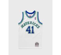 Mitchell & Ness NBA Swingman Jersey Dallas Mavericks 1998-99 Dirk Nowitzki #41 men Jerseys white in taglia:L