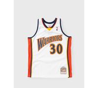 Mitchell & Ness NBA Swingman Jersey Golden State Warriors Home 2009-10 Stephen Curry #30 men Jerseys white in taglia:M