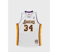 Mitchell & Ness NBA Swingman Jersey Los Angeles Lakers Alternate 2002-03 Shaquille O'Neal #34 men Jerseys white in taglia:XXL