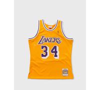 Mitchell & Ness NBA Swingman Jersey Los Angeles Lakers Home 1996-97 Shaquille O'Neal #34 men Jerseys yellow in taglia:XL