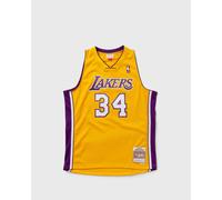 Mitchell & Ness NBA Swingman Jersey Los Angeles Lakers Home 1999-00 Shaquille O'Neal #34 men Jerseys yellow in taglia:S