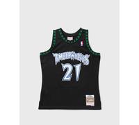 Mitchell & Ness NBA Swingman Jersey Minnesota Timberwolves Alternate 1997-98 Kevin Garnett #21 men Jerseys black in taglia:L
