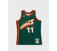 Mitchell & Ness NBA SWINGMAN JERSEY SEATTLE SUPERSONICS 1995-96 DETLEF SCHREMPF #11 men Jerseys green in taglia:S