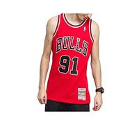 Jersey Chicago Bulls nba Rouge L
