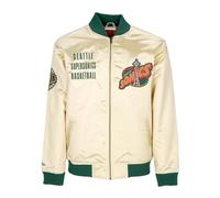 Mitchell & Ness - NBA Team OG 2.0 Giacca Satin Leggera - - Jackets - Uomo - Giallo - XL