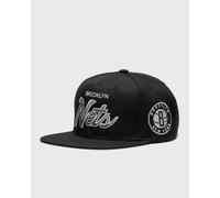 Mitchell & Ness NBA TEAM SCRIPT 2.0 SNAPBACK CAP BROOKLYN NETS men Caps black in taglia:ONE SIZE