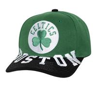Mitchell & Ness NBA Underarch Pro Snapback Cap Boston Celtics, verde, Taglia unica